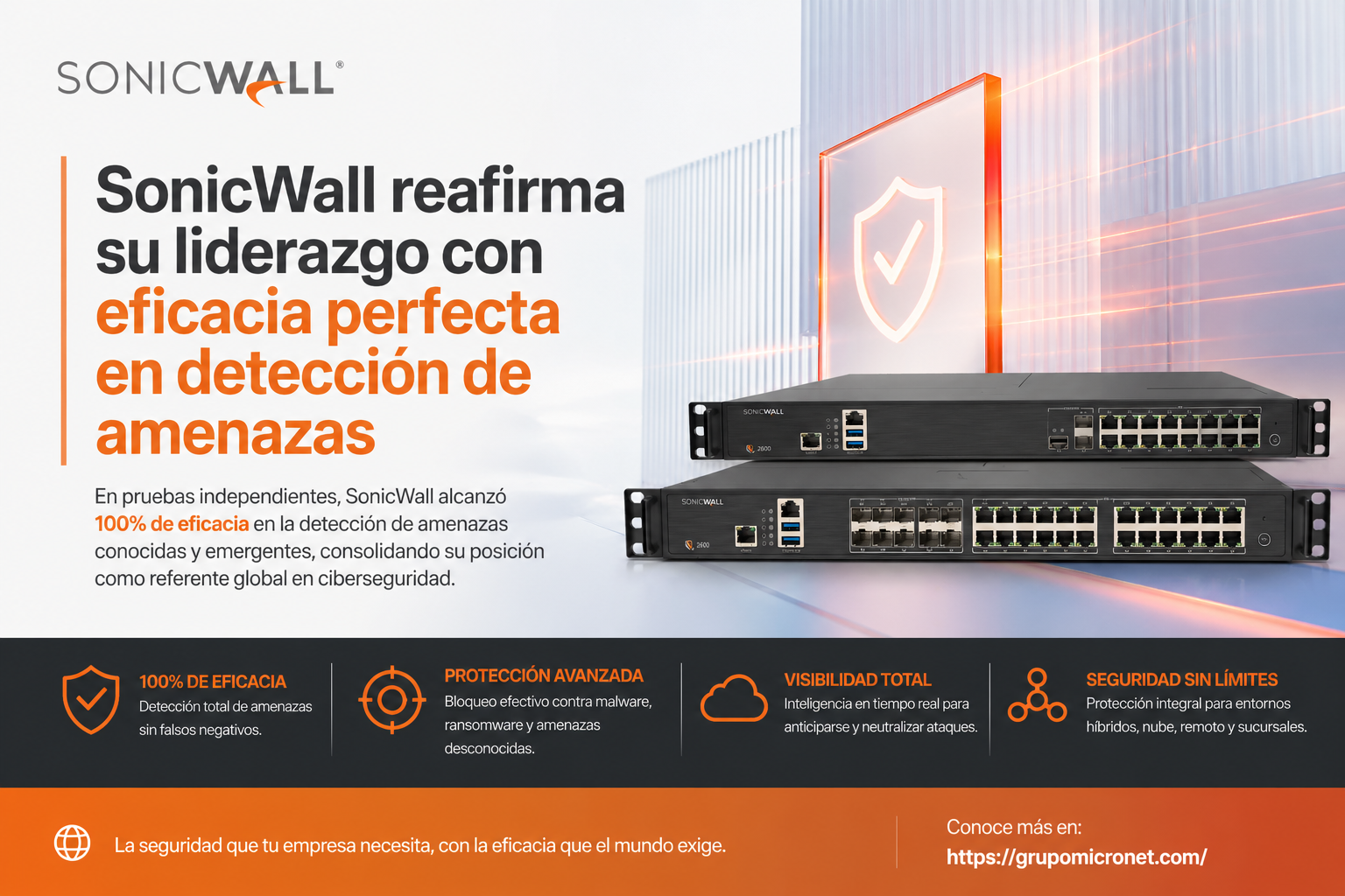 SonicWall ciberseguridad
